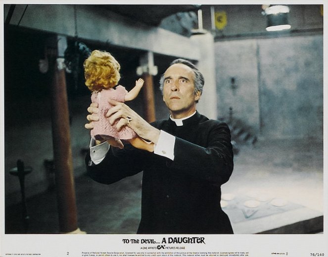 To the Devil a Daughter - Lobby Cards - Christopher Lee