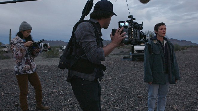 Nomadland - Dreharbeiten - Chloé Zhao, Frances McDormand