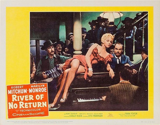 River of No Return - Lobby karty - Marilyn Monroe