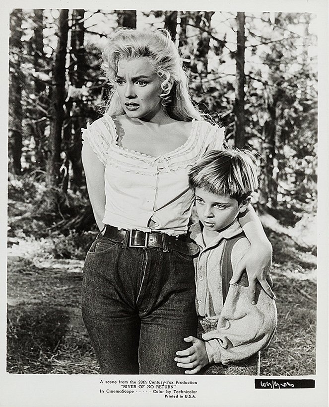 Rieka bez návratu - Fotosky - Marilyn Monroe, Tommy Rettig