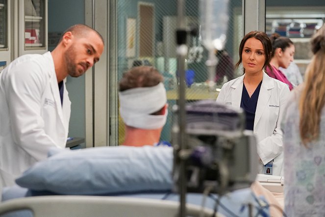 Anatomía de Grey - Season 16 - A Diagnosis - De la película - Jesse Williams, Camilla Luddington