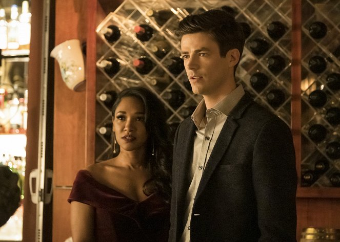 Flash - Miłość to pole bitwy - Z filmu - Candice Patton, Grant Gustin