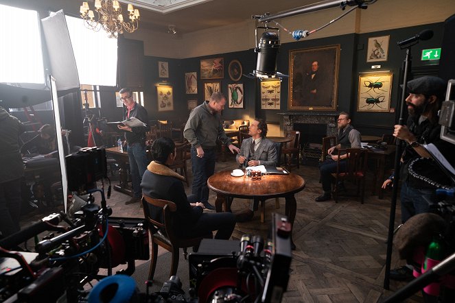 The Gentlemen - Dreharbeiten - Guy Ritchie, Matthew McConaughey, Charlie Hunnam