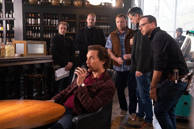 The Gentlemen - Dreharbeiten - Matthew McConaughey, Guy Ritchie
