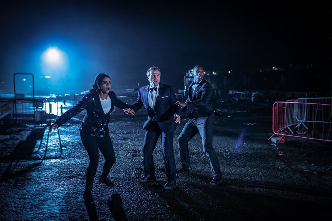 Doctor Who - Spyfall, Part 2 - Photos - Mandip Gill, Bradley Walsh, Tosin Cole