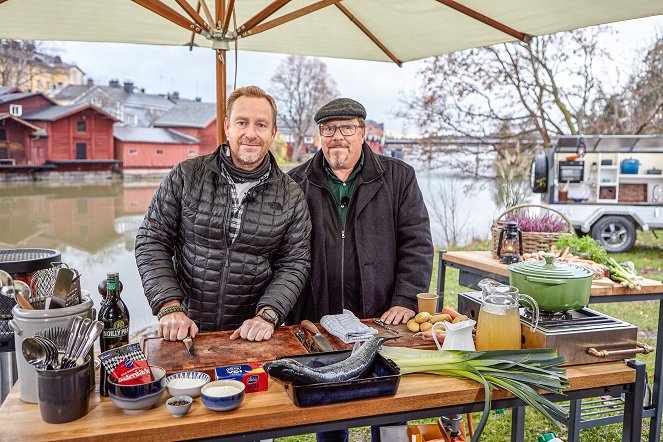 Spise med Price: Nordisk odyssé - Werbefoto - Adam Price, James Price