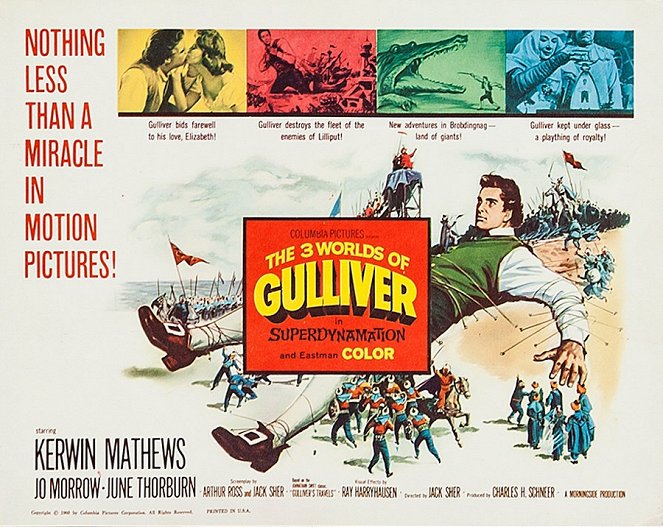De reizen van Gulliver - Lobbykaarten