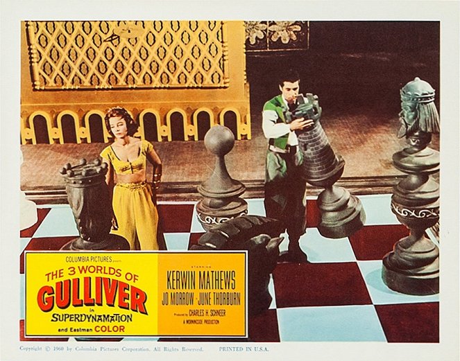 The 3 Worlds of Gulliver - Cartões lobby