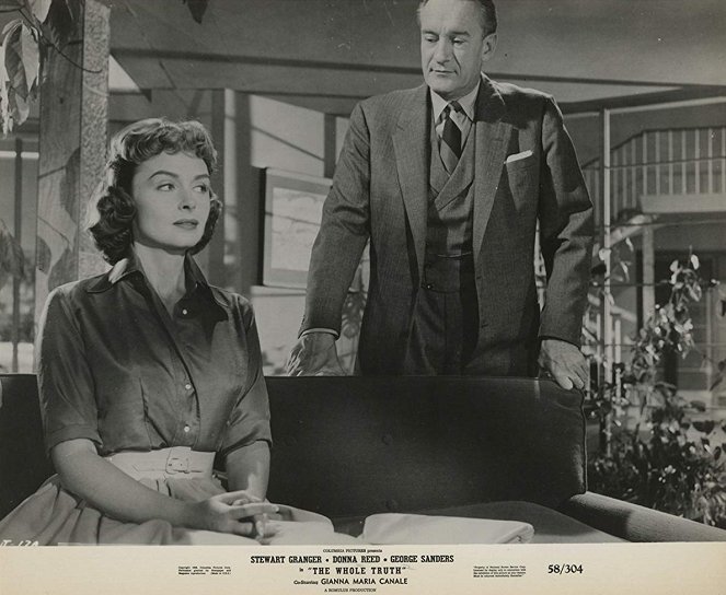 The Whole Truth - Lobby Cards - Donna Reed, George Sanders