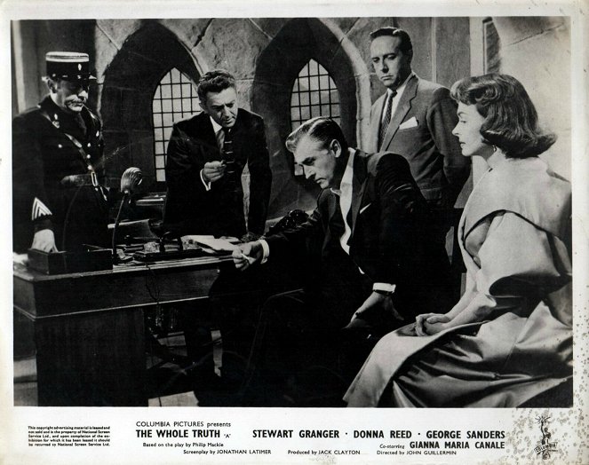 The Whole Truth - Fotosky - Stewart Granger, Donna Reed