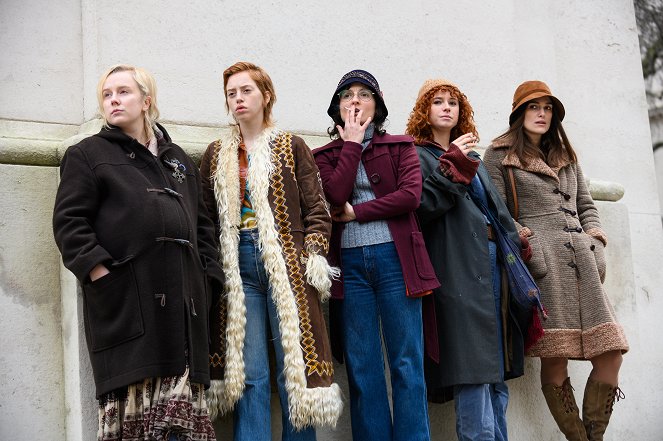 Mulheres ao Poder - Do filme - Alexa Davies, Lily Newmark, Ruby Bentall, Jessie Buckley, Keira Knightley