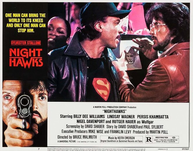 Night Hawks - Vitrinfotók - Billy Dee Williams, Sylvester Stallone