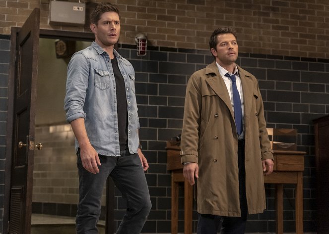 Supernatural - Our Father, Who Aren't in Heaven - Photos - Jensen Ackles, Misha Collins