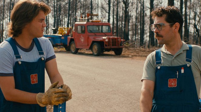 Prince Avalanche - Z filmu - Emile Hirsch, Paul Rudd