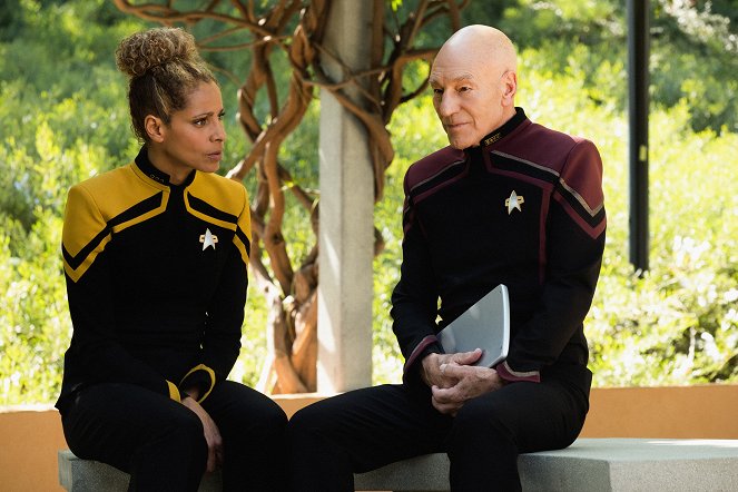 Star Trek: Picard - Koniec jest początkiem - Z filmu - Michelle Hurd, Patrick Stewart