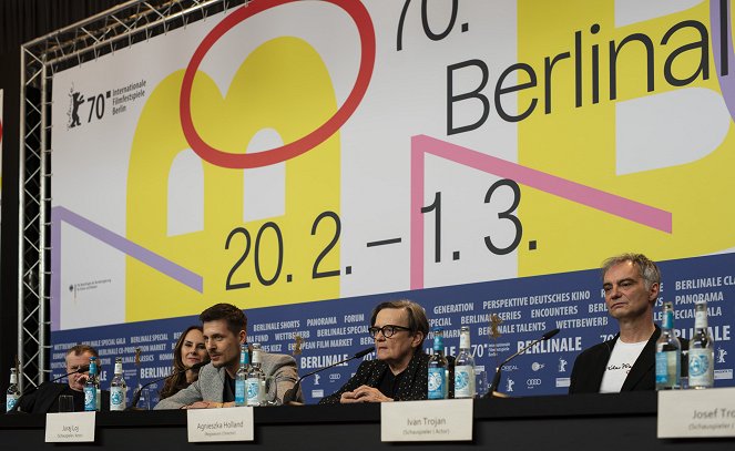 Šarlatán - Tapahtumista - World premiere during the 70th Berlin International Film Festival 2020 - Juraj Loj, Agnieszka Holland, Ivan Trojan
