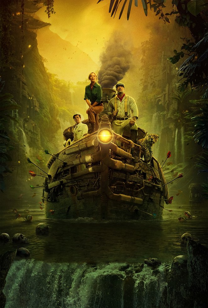 Jungle Cruise - Promokuvat - Emily Blunt, Dwayne Johnson
