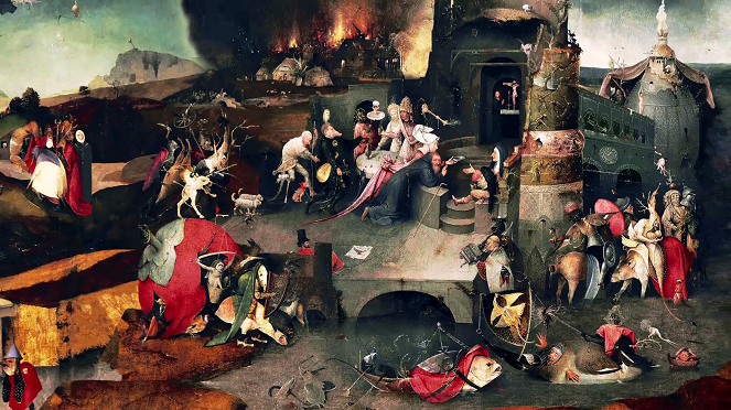 Les Petits Secrets des grands tableaux - La Tentation de Saint Antoine - 1501 - Jerôme Bosch - De la película