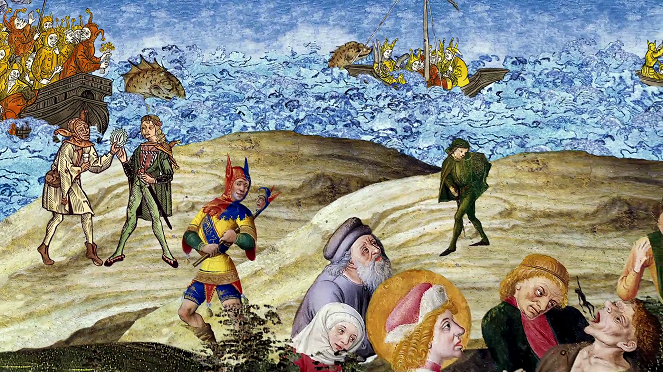Hundert Meisterwerke und ihre Geheimnisse - La Tentation de Saint Antoine - 1501 - Jerôme Bosch - Filmfotos