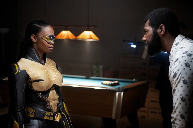 Black Lightning - The Book of War: Chapter Two: Freedom Ain't Free - Photos - Nafessa Williams, William Catlett