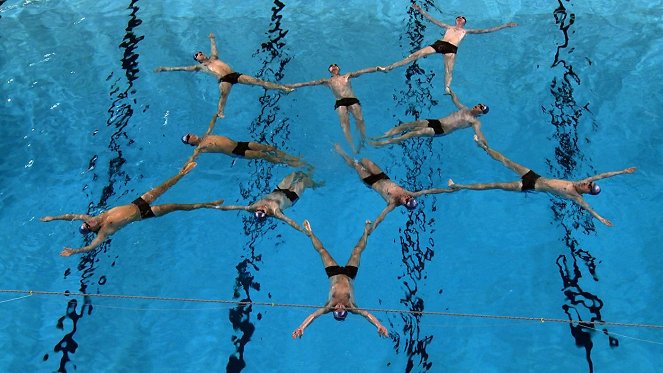 Män som simmar - Filmfotók