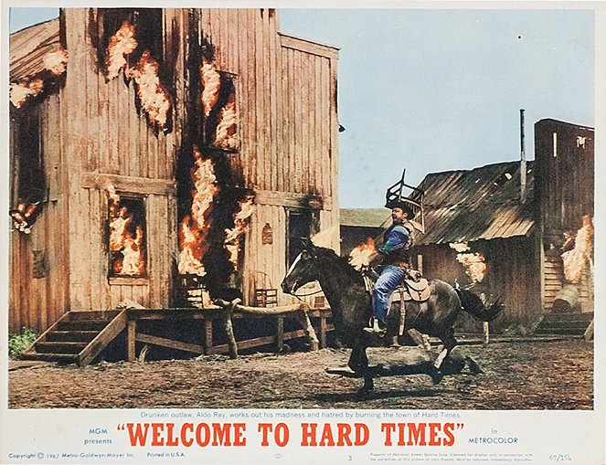 Welcome to Hard Times - Lobby Cards