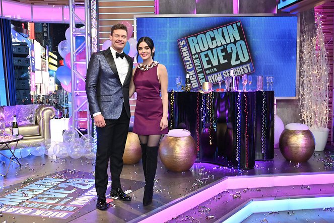 Dick Clark's New Year's Rockin' Eve with Ryan Seacrest 2020 - Making of - Ryan Seacrest, Lucy Hale