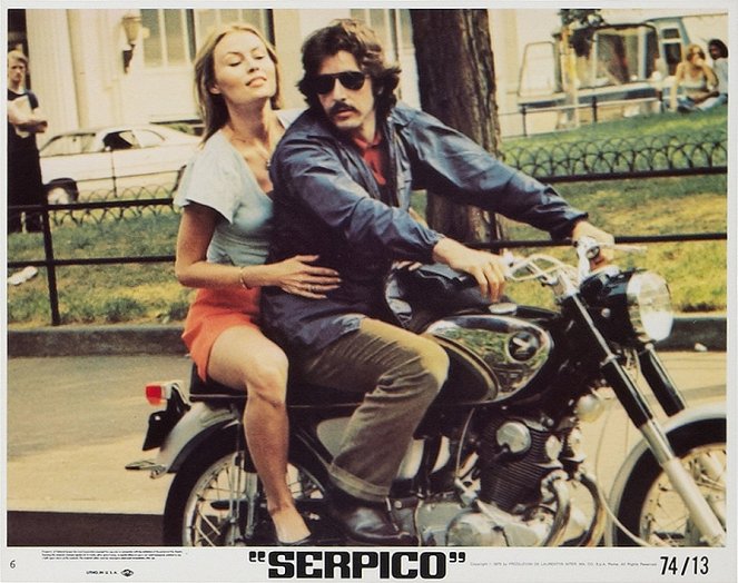 Serpico - Lobbykarten - Cornelia Sharpe, Al Pacino