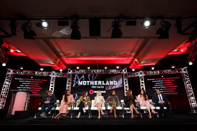 Motherland: Fort Salem - Z imprez - The cast and executive producers of Freeform’s “Motherland: Fort Salem” addressed the press at the 2020 TCA Winter Press Tour, at The Langham Huntington, in Pasadena, California
