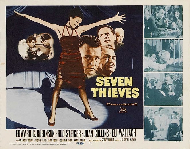 Seven Thieves - Cartões lobby