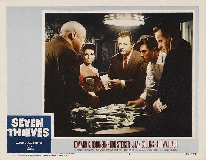 Seven Thieves - Cartões lobby