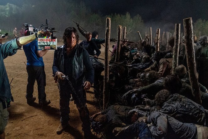 The Walking Dead - Von Angesicht zu Angesicht - Dreharbeiten - Norman Reedus