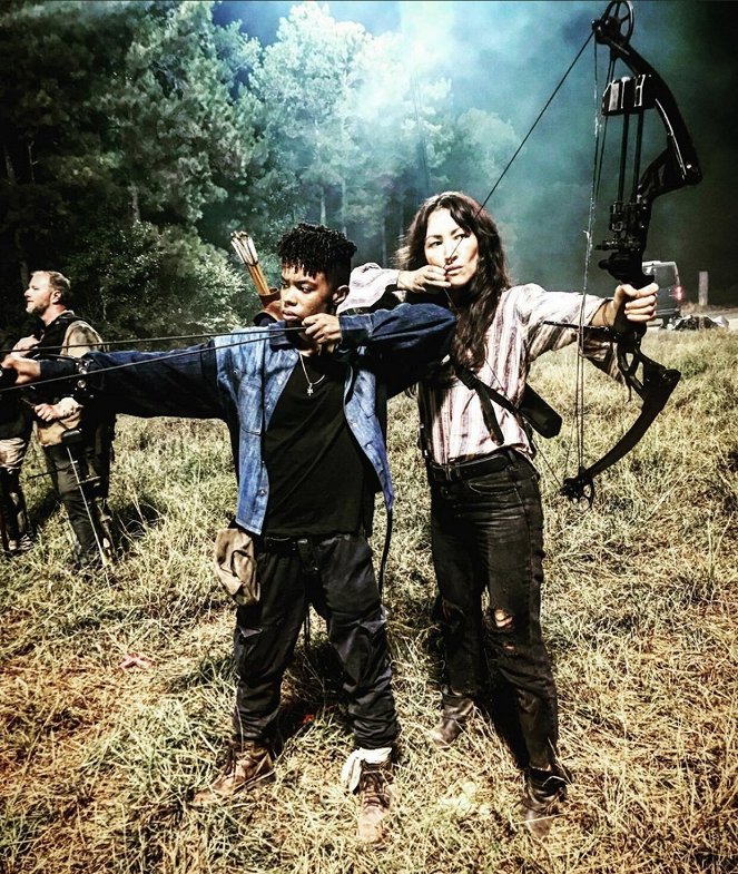 The Walking Dead - Estrela da manhã - De filmagens - Angel Theory, Eleanor Matsuura