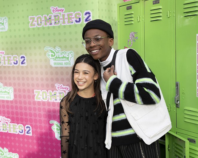 Z-O-M-B-I-E-S 2 - Events - ZOMBIES 2 – Stars attend the premiere of the highly-anticipated Disney Channel Original Movie “ZOMBIES 2” at Walt Disney Studios on Saturday, January 25, 2020 - Scarlett Estevez, Israel Johnson