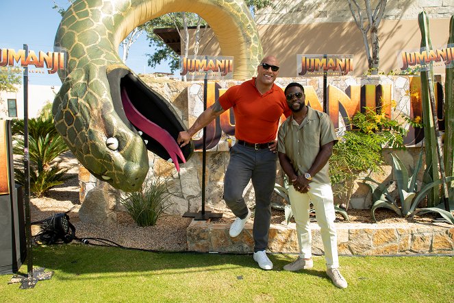 Jumanji: The Next Level - Evenementen - "Jumanji: The Next Level" photo call and press conference at Montage Los Cabos on November 24, 2019 in Cabo San Lucas, Mexico - Dwayne Johnson, Kevin Hart