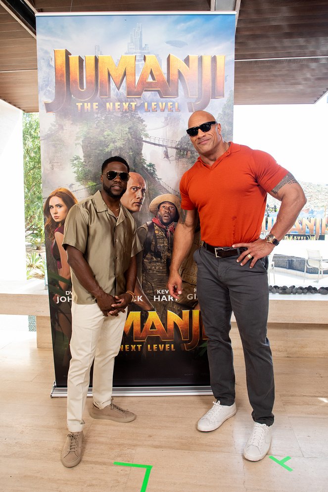 Jumanji: The Next Level - Events - "Jumanji: The Next Level" photo call and press conference at Montage Los Cabos on November 24, 2019 in Cabo San Lucas, Mexico - Kevin Hart, Dwayne Johnson