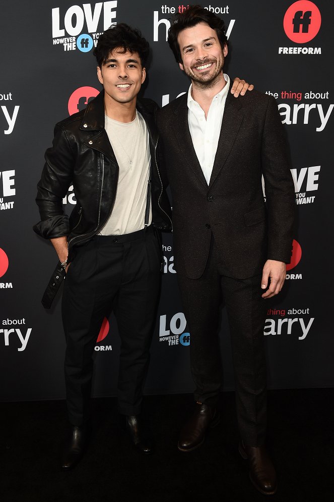 The Thing About Harry - Rendezvények - Premiere of the Freeform original film “The Thing About Harry,” on Wednesday, February 12, in Los Angeles, California - Niko Terho, Japhet Balaban