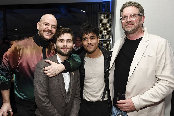 The Thing About Harry - Events - Premiere of the Freeform original film “The Thing About Harry,” on Wednesday, February 12, in Los Angeles, California - Peter Paige, Jake Borelli, Niko Terho