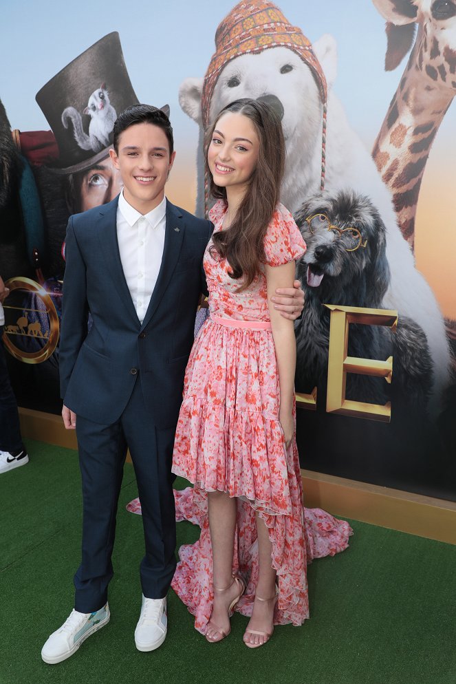 Dolittle - Events - Premiere of DOLITTLE at the Regency Village Theatre in Los Angeles, CA on Saturday, January 11, 2020 - Harry Collett, Carmel Laniado