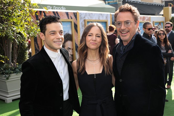 Dolittle - Events - Premiere of DOLITTLE at the Regency Village Theatre in Los Angeles, CA on Saturday, January 11, 2020 - Rami Malek, Susan Downey, Robert Downey Jr.