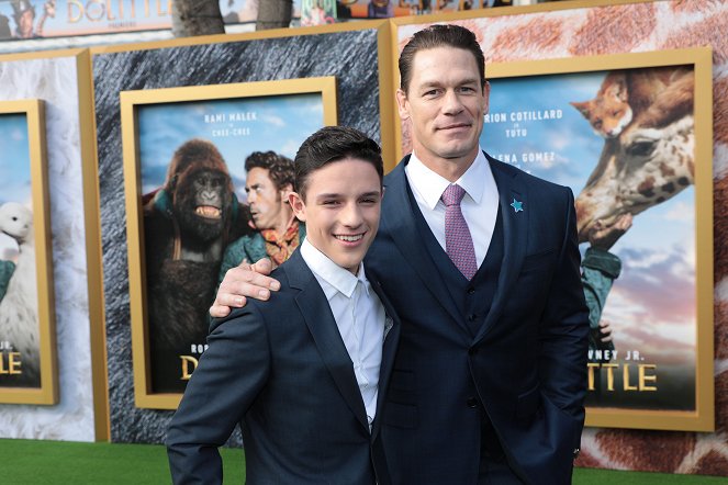 Dolittle - Events - Premiere of DOLITTLE at the Regency Village Theatre in Los Angeles, CA on Saturday, January 11, 2020 - Harry Collett, John Cena