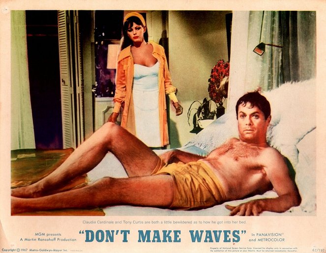 Don't Make Waves - Lobby Cards