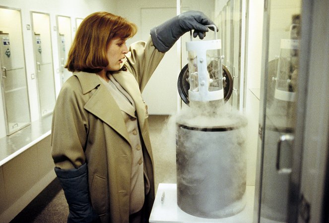 The X-Files - The Erlenmeyer Flask - Van film - Gillian Anderson