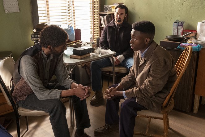 This Is Us - After the Fire - Photos - Ron Cephas Jones, Milo Ventimiglia, Niles Fitch