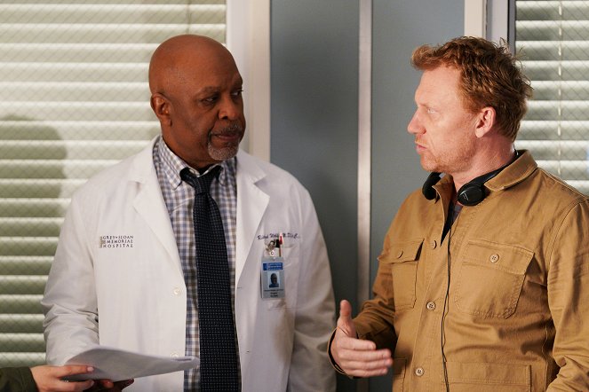 Grey's Anatomy - Pro-Bono-OP-Tag - Dreharbeiten - James Pickens Jr., Kevin McKidd