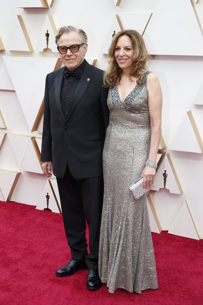 Oscar 2020 - Die Academy Awards - Live aus L.A. - Veranstaltungen - Red Carpet - Harvey Keitel, Daphna Kastner