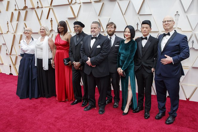 Oscar 2020 - Z akcí - Red Carpet - Julia Reichert, Jeff Reichert, Steven Bognar