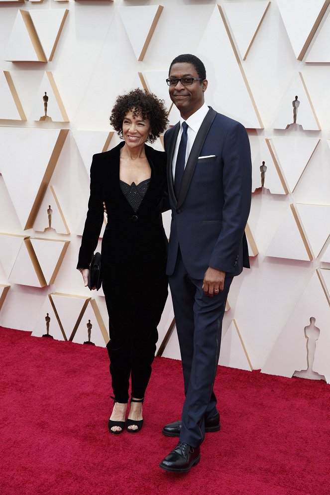 The 92nd Annual Academy Awards - Events - Red Carpet - Stephanie Allain, Stephen Bray