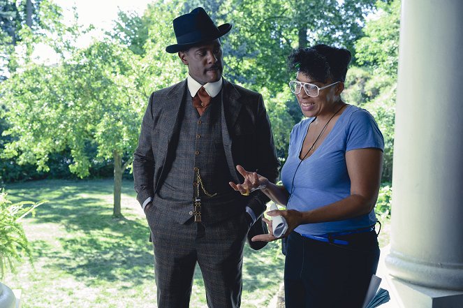 A Vida e a História de Madam C.J. Walker - A garota Walker - De filmagens - Blair Underwood