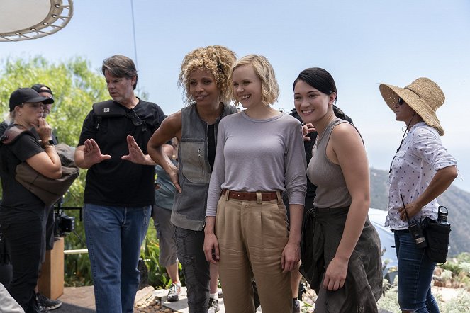 Star Trek: Picard - Et v arcadia ego, část 1 - Z natáčení - Michelle Hurd, Alison Pill, Isa Briones